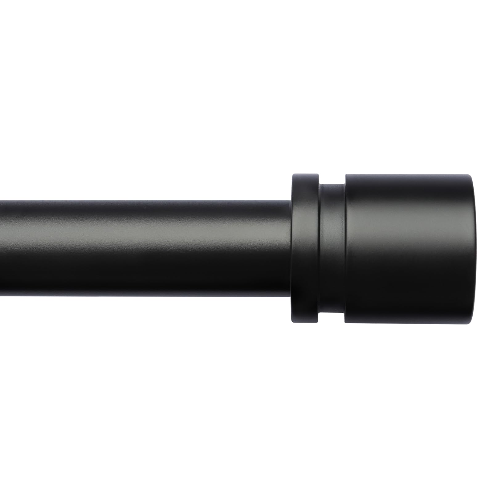 Byondeth front view assembled rod showing full span and clean black finish for uniform look