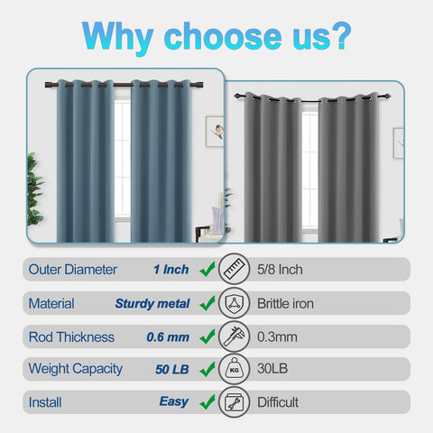 Byondeth rod installed on sliding door illustrates wide-span stability and function