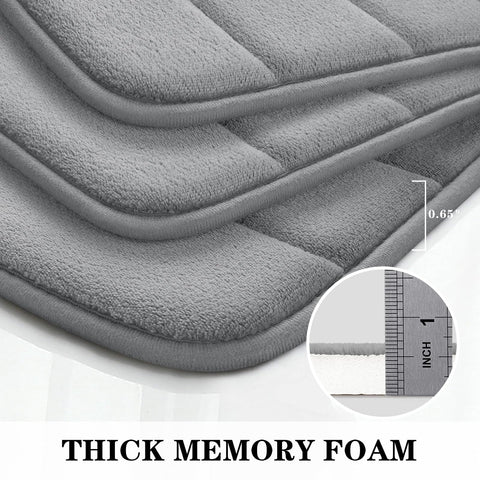 BYSURE anti-slip backing detail showing textured grip for safer bathroom floors
