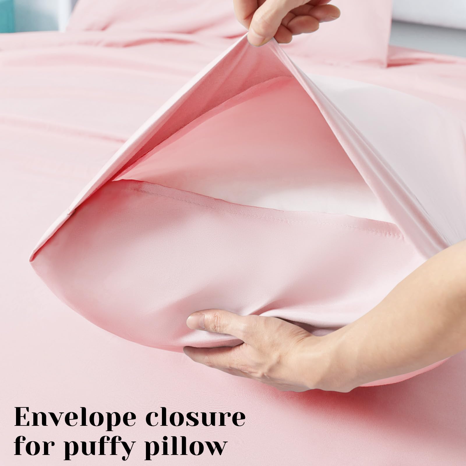BYSURE microfiber fabric close detail showing double-brushed finish for smooth feel