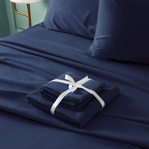BYSURE pillowcases displayed on pillows showing smooth finish