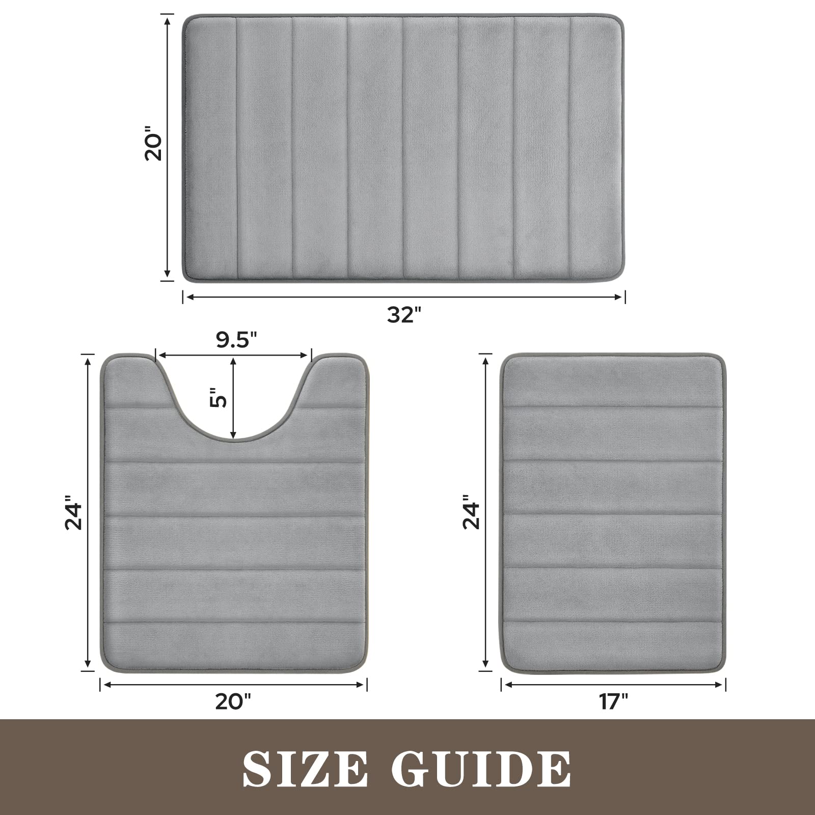 BYSURE scale photo with foot demonstrating size and plush comfort benefit