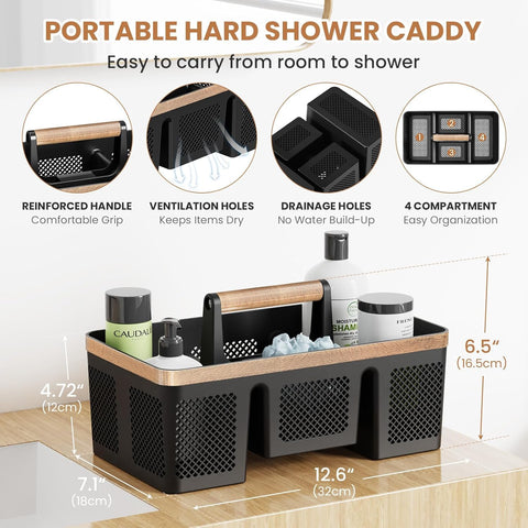 BYUNER organized contents layout showing neat storage for toiletries