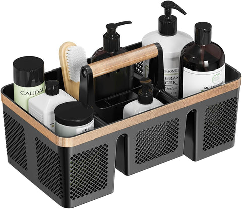 BYUNER front view showing caddy shape and compartments, reliable organization