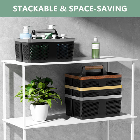 BYUNER three compartments top view keeping toiletries separated