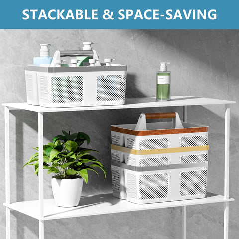 BYUNER top view showing three compartments for organized bottles