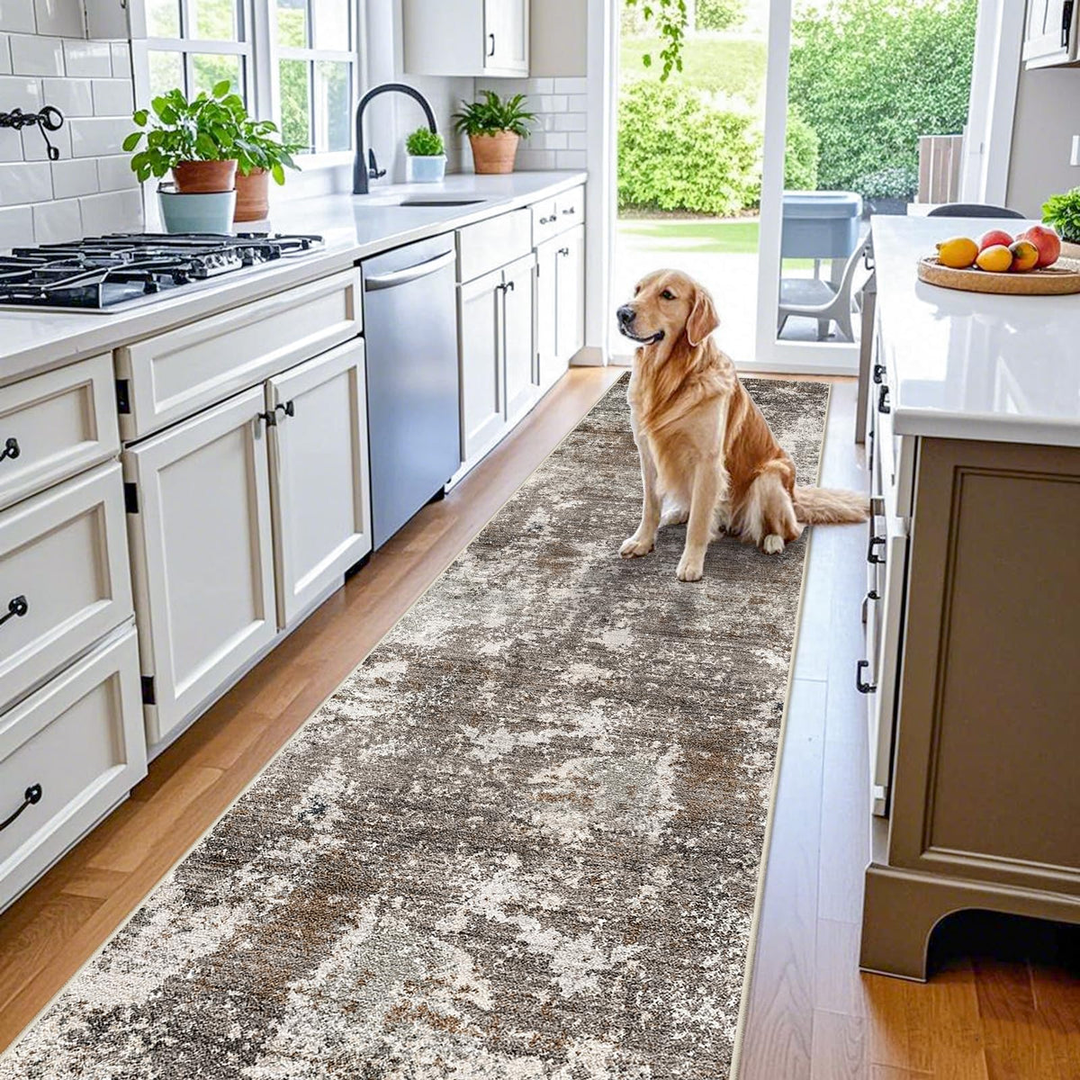 BYYVOO front full-length runner showing neutral design and neat layout benefit