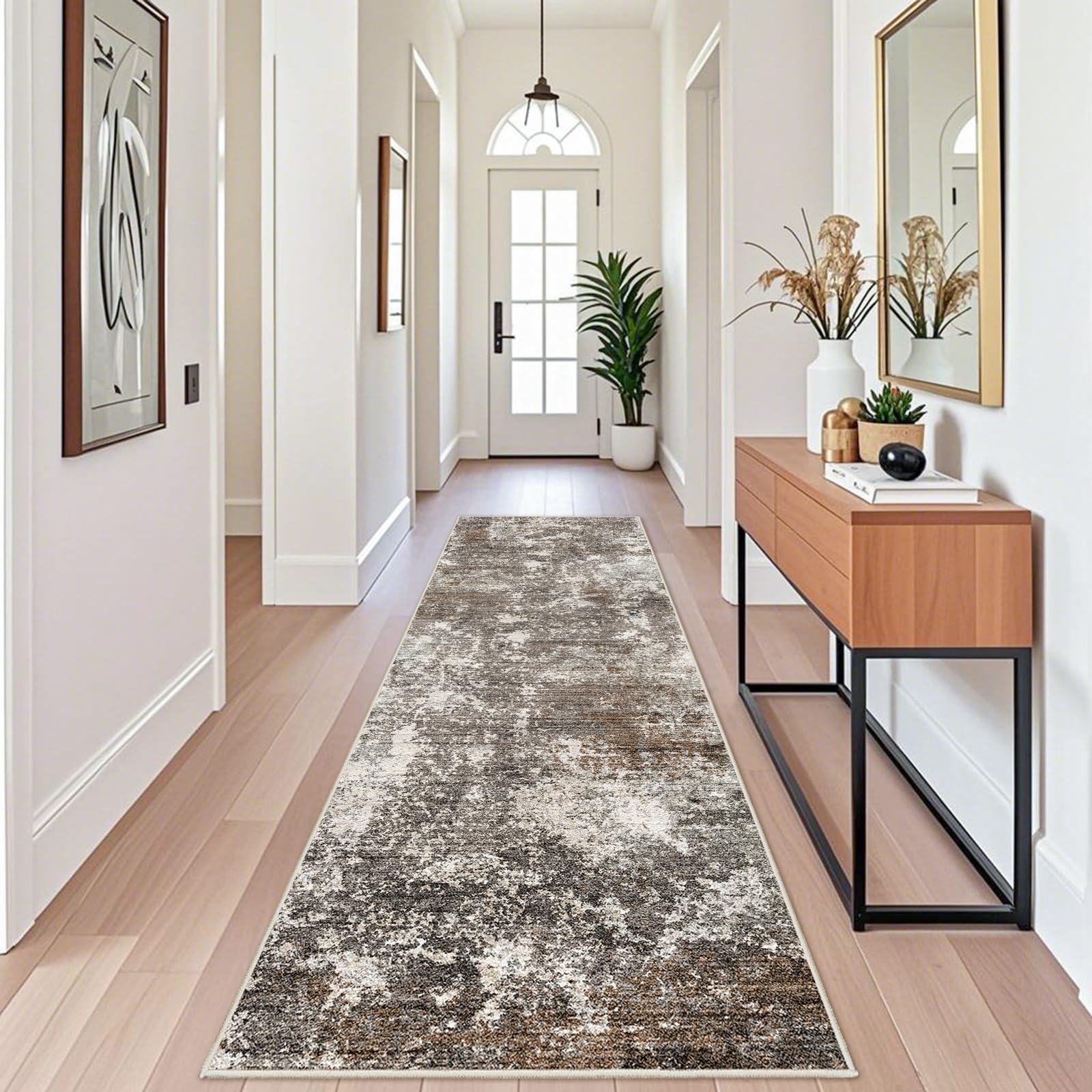 BYYVOO runner in kitchen lifestyle showing durability and style benefit