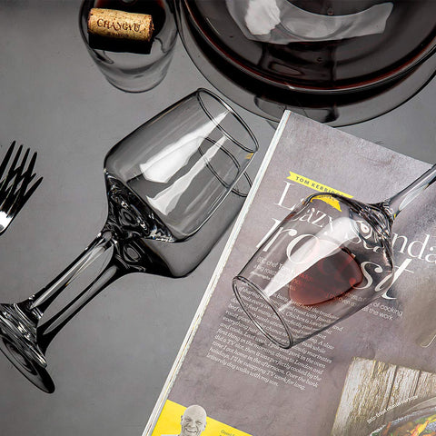 C CREST glasses inside dishwasher showing easy-care convenience benefit