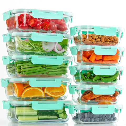 C CREST container label and capacity markings for easy meal portion tracking