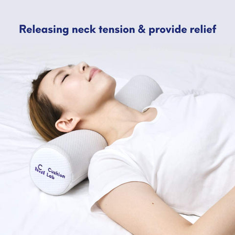 C CUSHION LAB close-up of gel-infused memory foam texture offering firm contouring