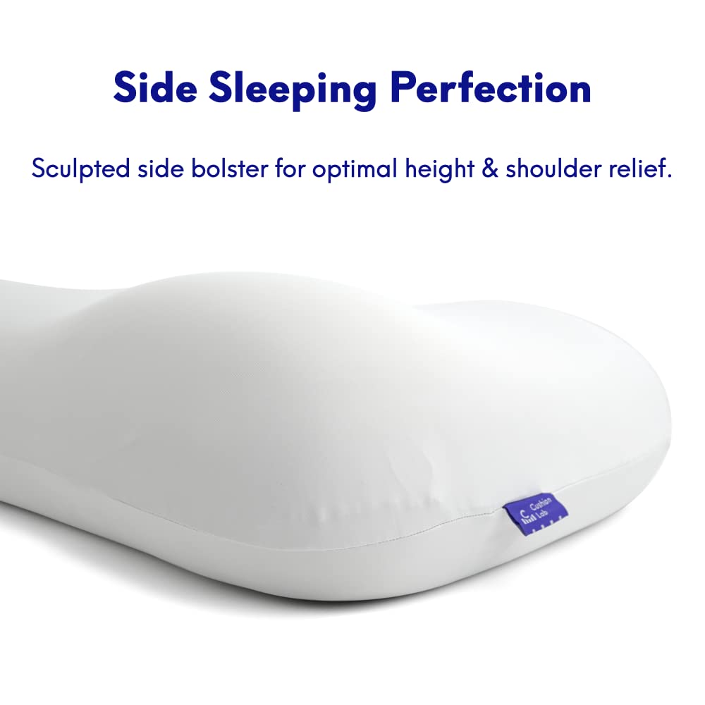 C CUSHION LAB cover texture detail demonstrating smooth anti-wrinkle finish