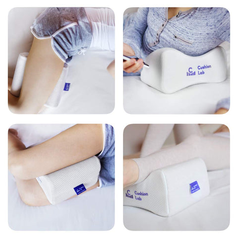 C CUSHION LAB gel-infused memory foam core cutaway for cool support