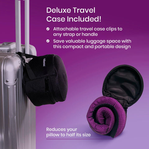 Cabeau Evolution Cool cradling earbuds to keep headphones stable during travel