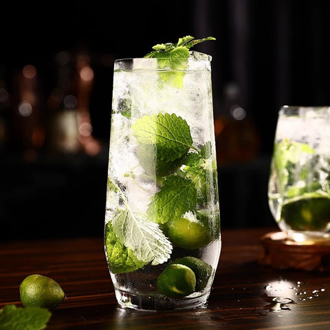 Cadamada glass filled with cocktail showing capacity and versatile use