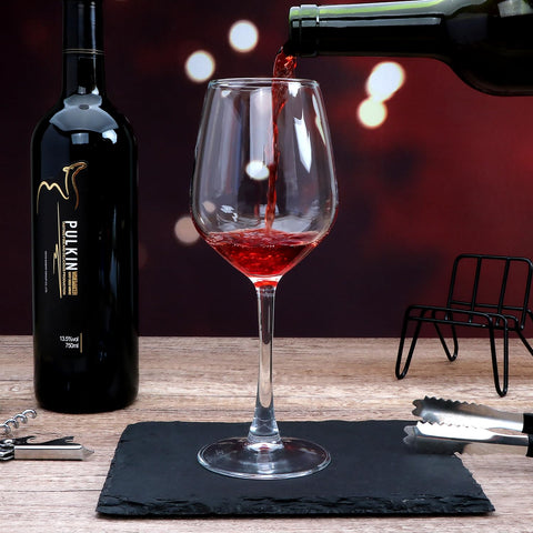 Cadamada glass in hand demonstrating comfortable grip and balance