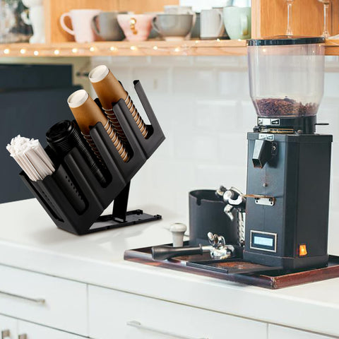 Cairondin tilt detail for easy cup removal and faster service