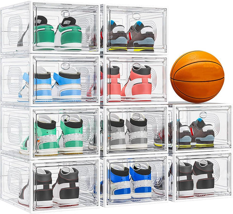 caktraie clear front packaging showing full 10-pack set and neat storage benefit