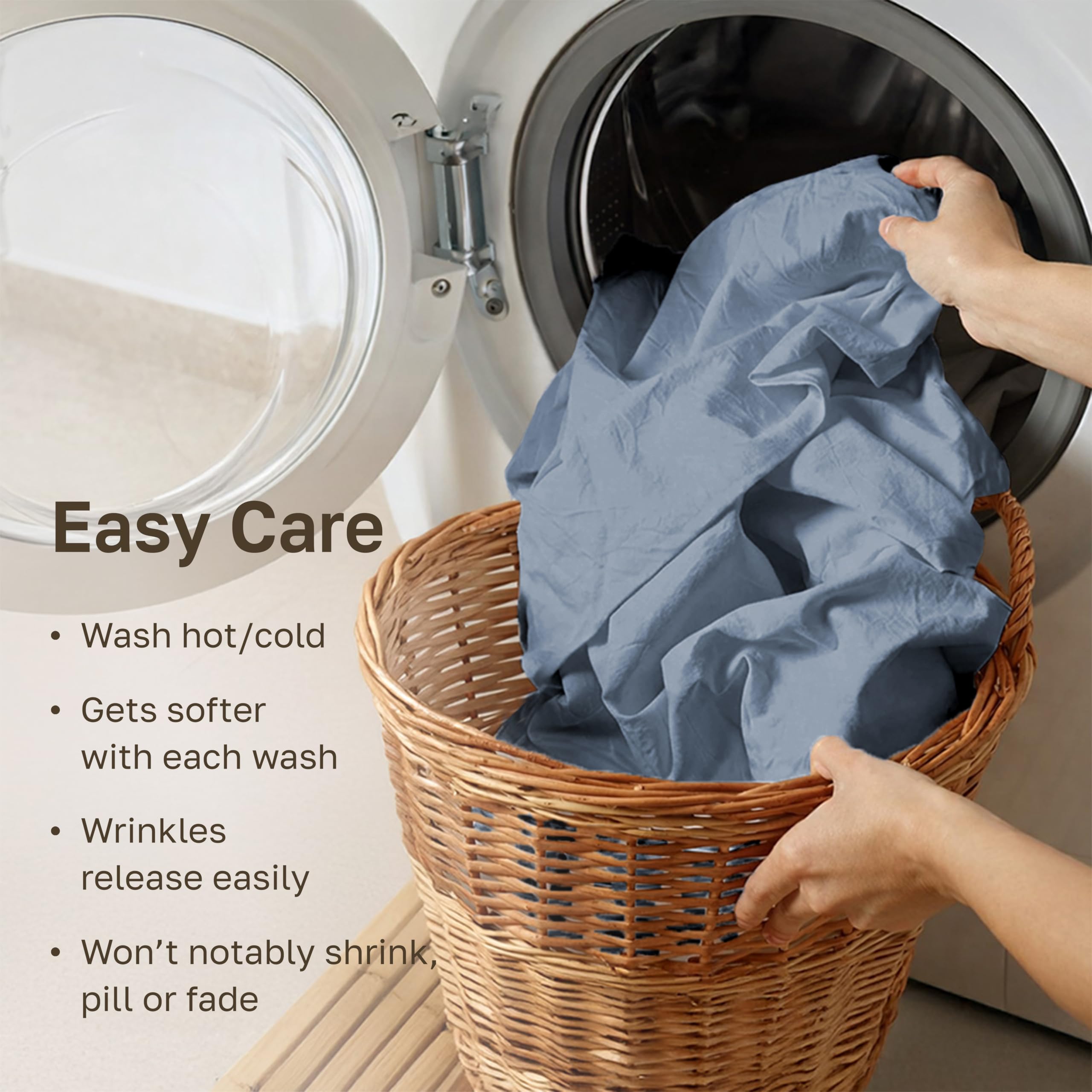 California Design Den GOTS and Good Housekeeping labels visible for trusted quality