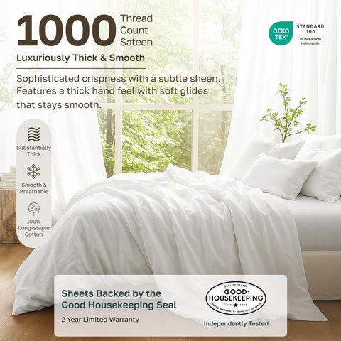 California Design Den close-up of sateen weave texture highlighting smooth feel and sheen