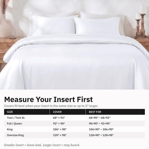 California Design Den styled bed with duvet cover and pillows showing bedroom styling benefit: hotel-like presentation