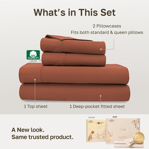 California Design Den fitted sheet elastic and deep-pocket fit staying secure