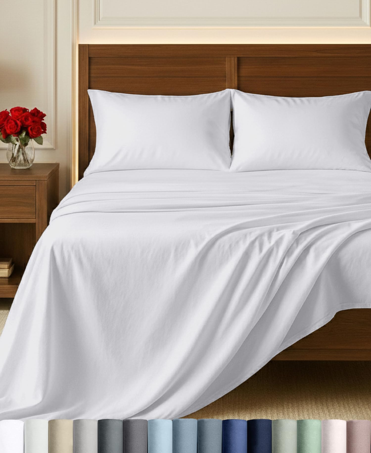 California Design Den front packaging showing king sheets and brand