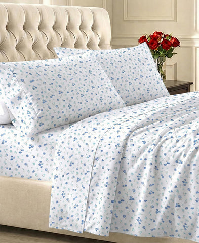 California Design Den front packaging showing queen sheet set benefit comfort