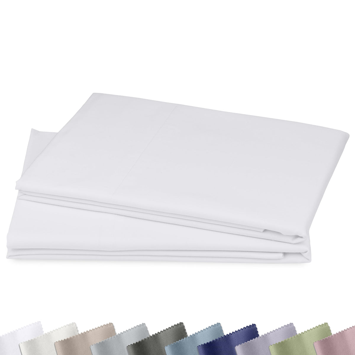 California Design Den front packaging showing set of two pillow cases and brand