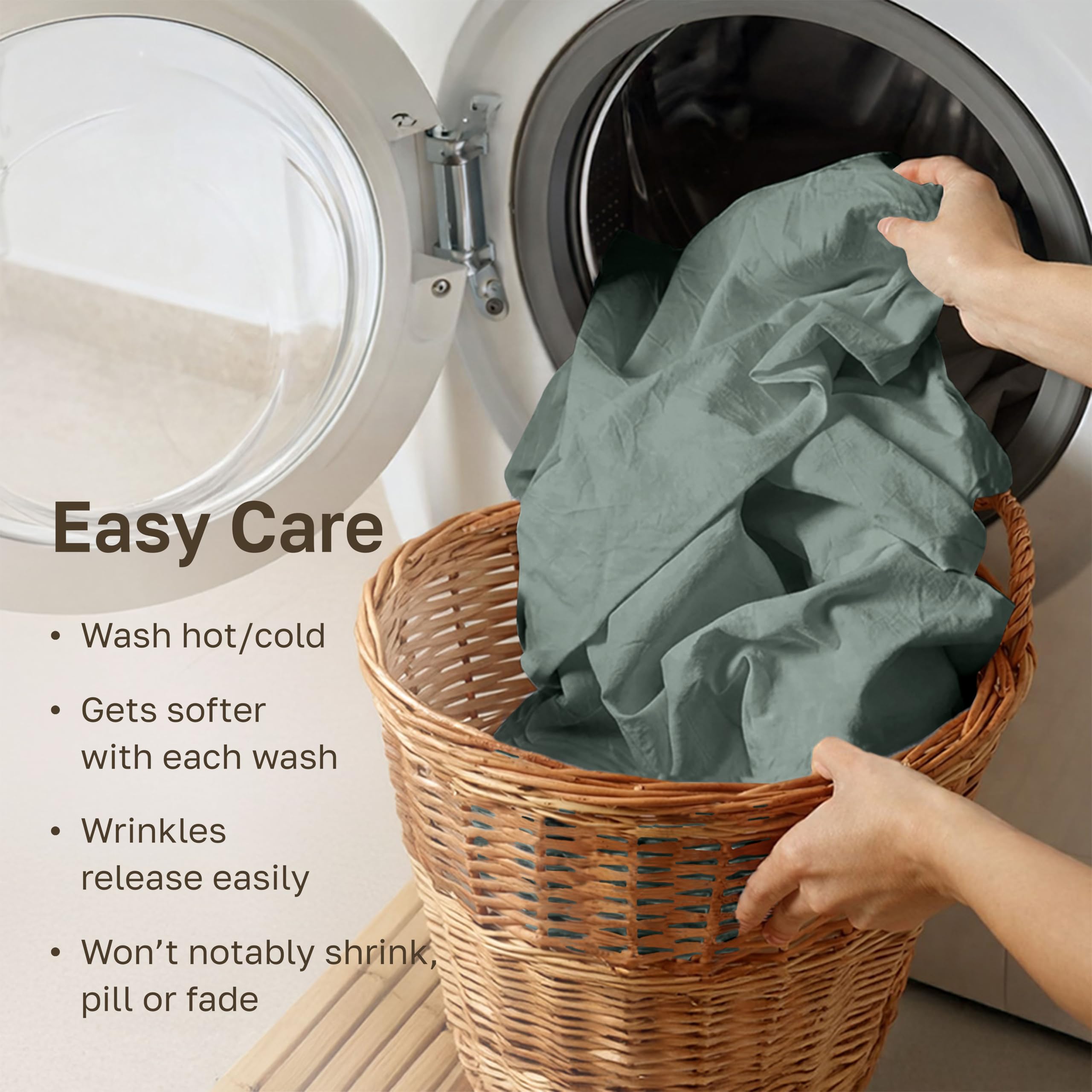 California Design Den labels close-up featuring OEKO-TEX and Good Housekeeping for trusted safety