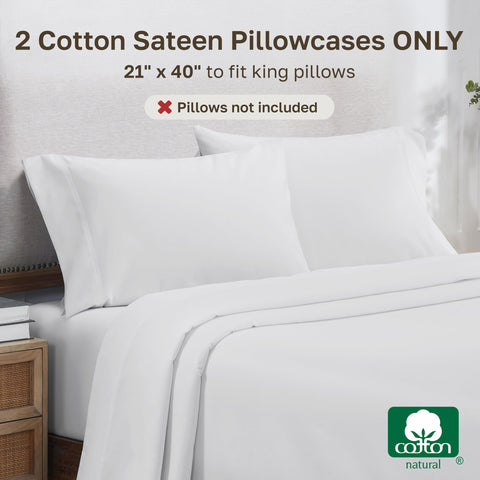 California Design Den detailed hem and open-end design for easy pillow removal