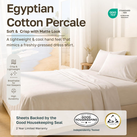 California Design Den pillowcase with envelope closure showing neat pillow containment