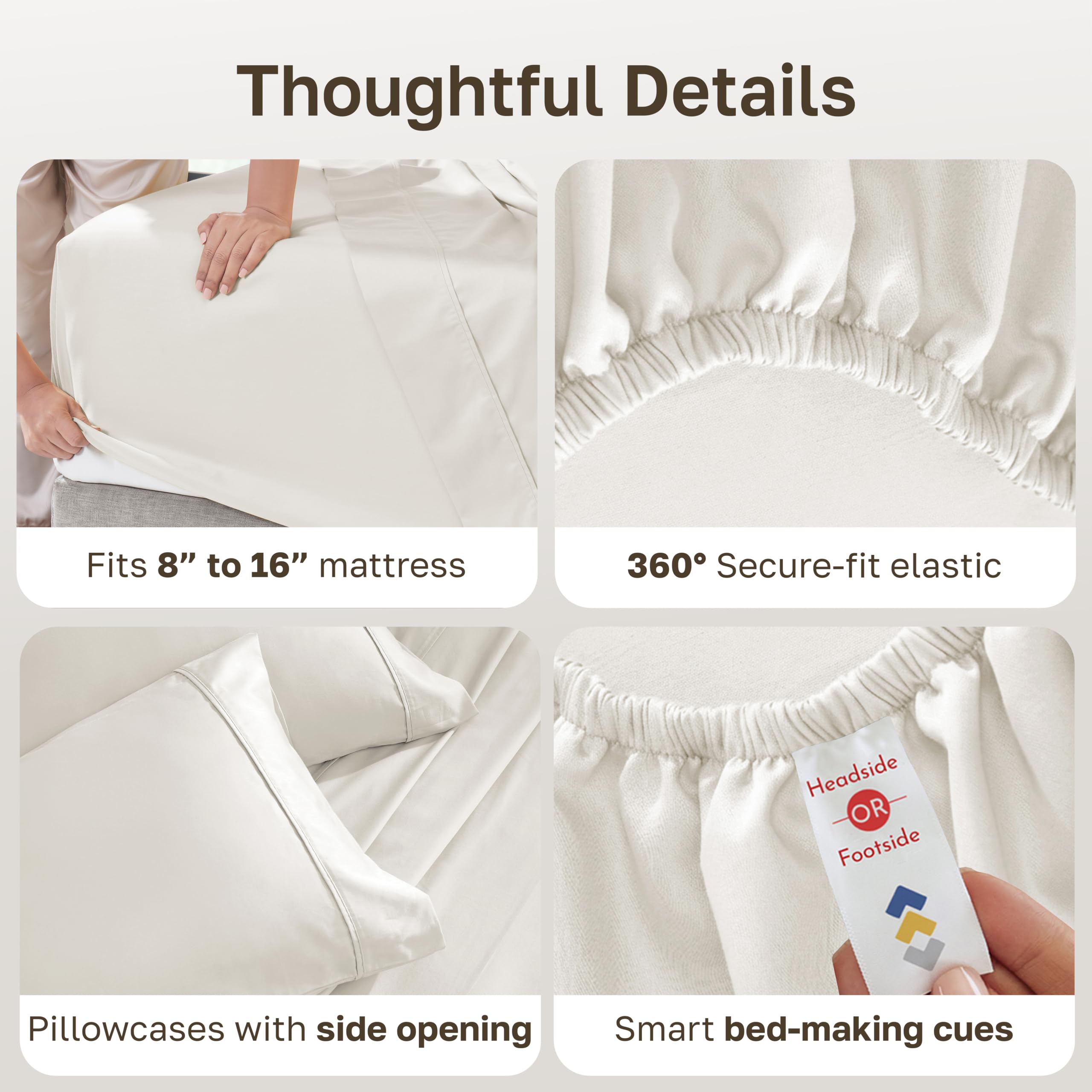 California Design Den close-up of sateen weave texture highlighting smooth feel
