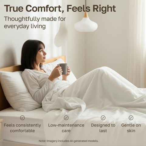 California Design Den size comparison with king mattress demonstrates proper fit