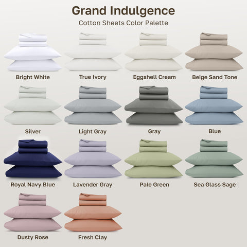 California Design Den fitted sheet on 16-inch mattress showing proper fit and wrinkle-resistant look