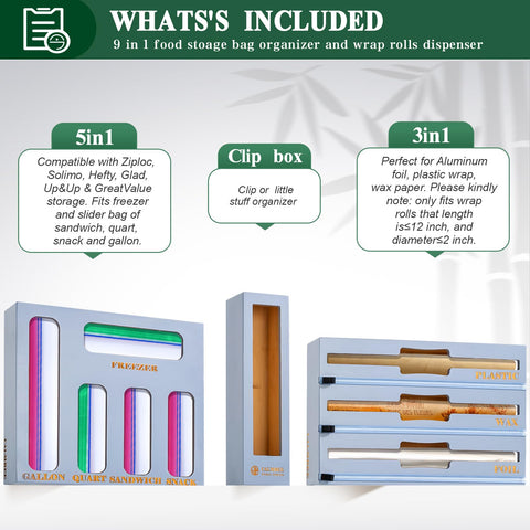 Calmbee open baggie compartments showing sorted sizes for quick access