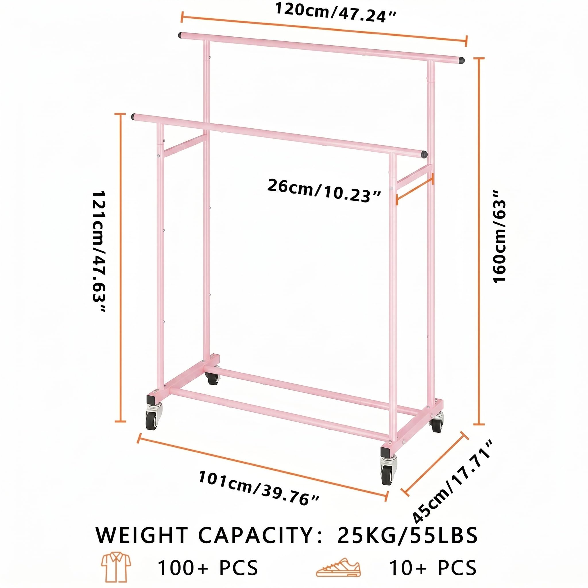 Calmootey bottom shelf with shoes illustrating extra storage for footwear
