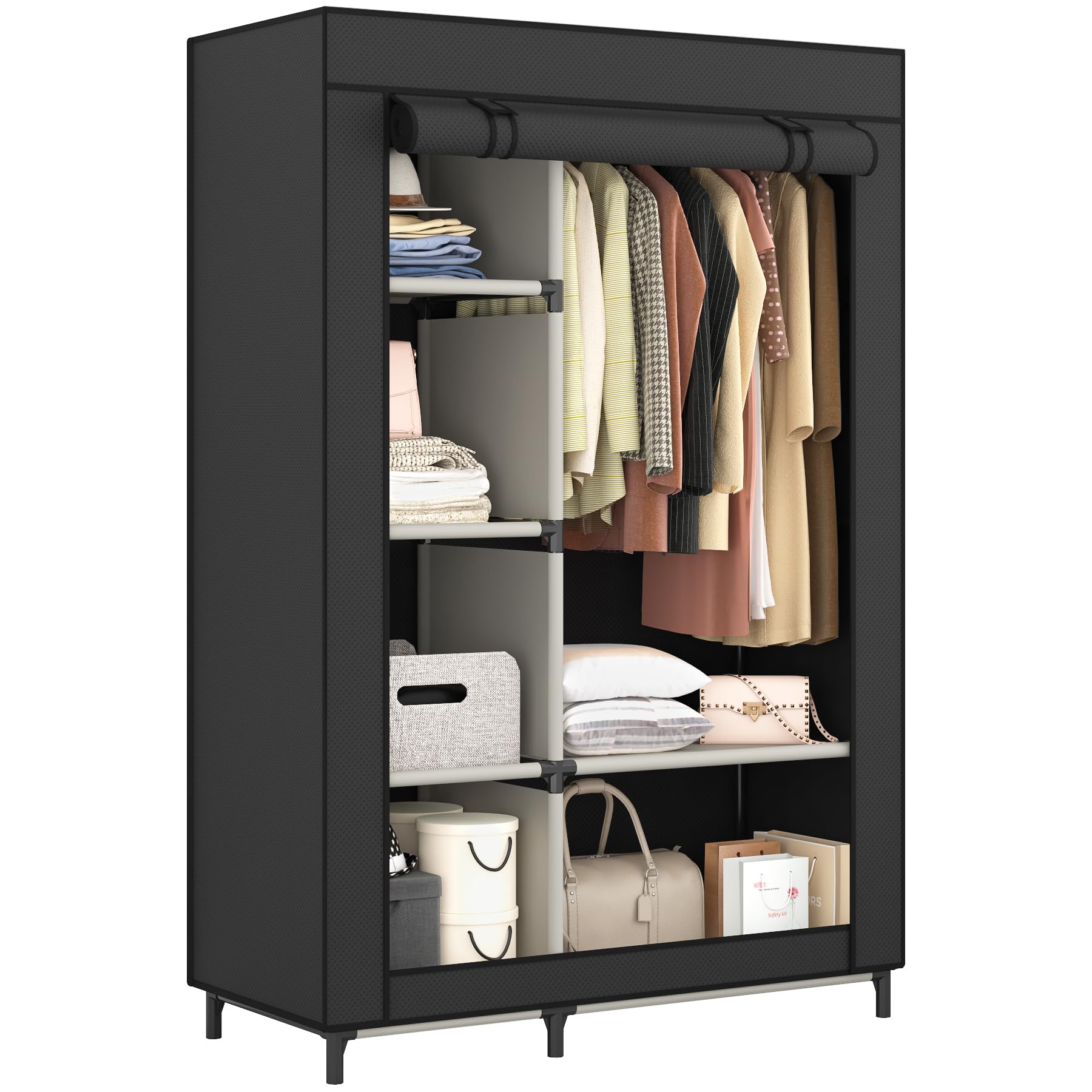 Calmootey close-up of shelf fabric and edges showing durable storage benefit