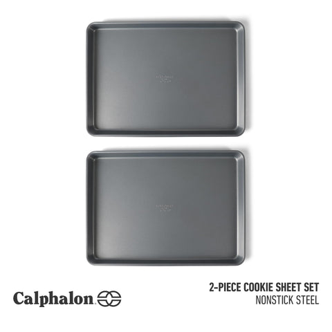 Calphalon close-up of nonstick surface highlighting easy food release benefit