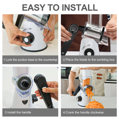 Cambom detachable parts layout aiding easy cleaning and dishwasher safety