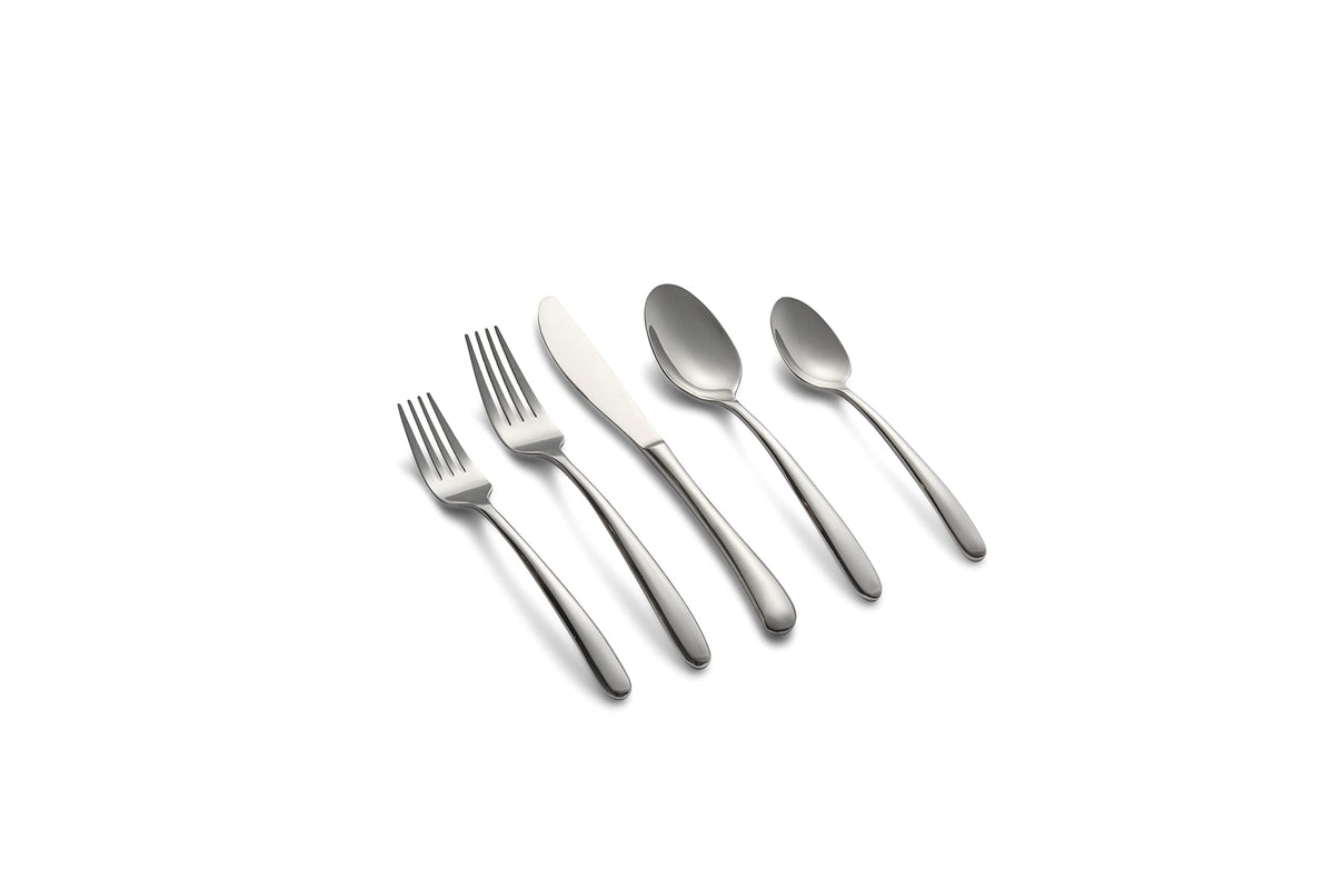 CAMBRIDGE Jude front view showing polished flatware benefits cohesive table look