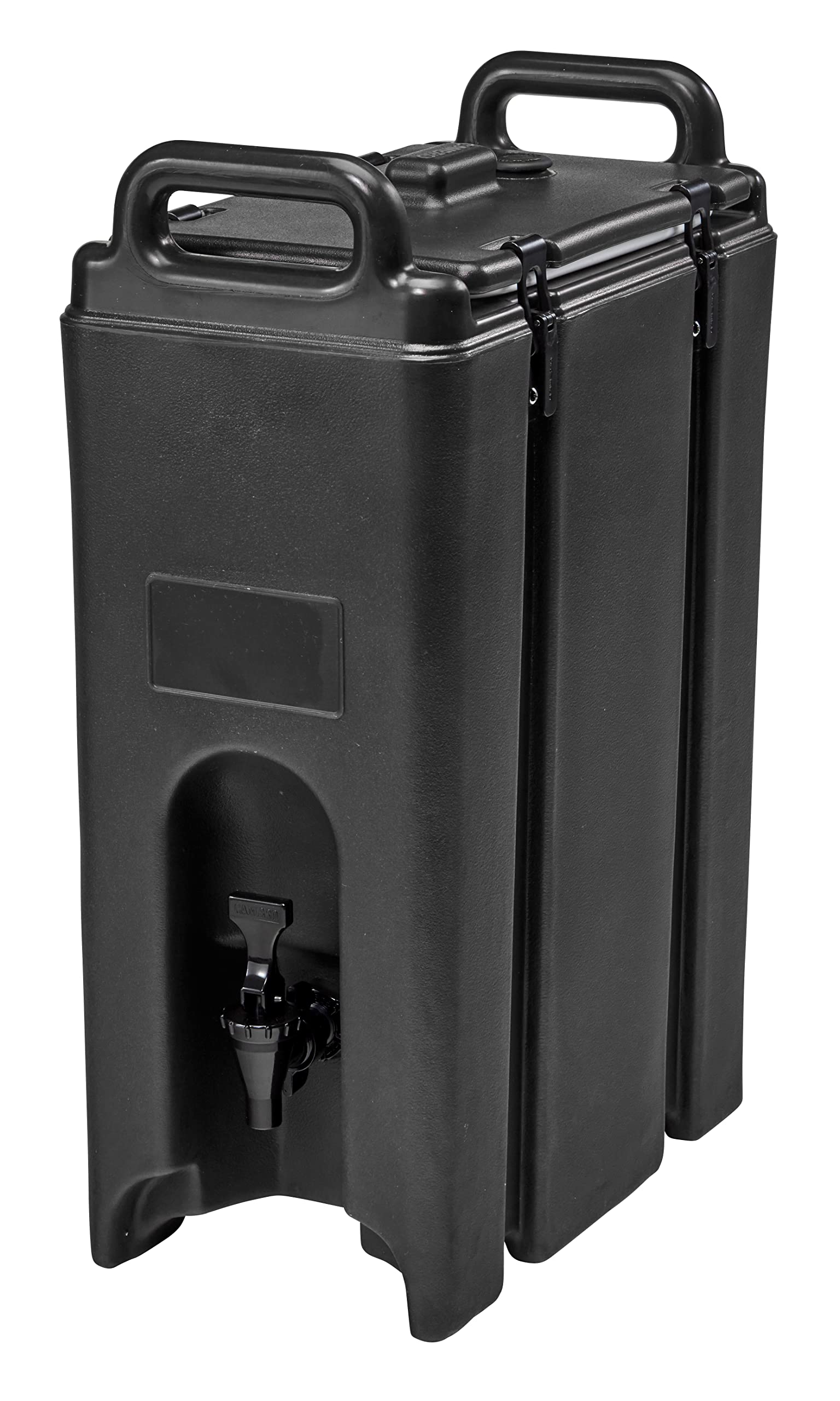 Cambro Camtainer front view showing sturdy exterior and capacity benefits