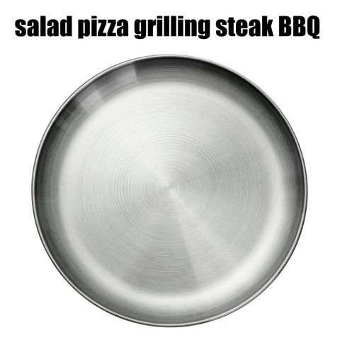 CAMBUY plate beside a fork for size comparison and portion guidance