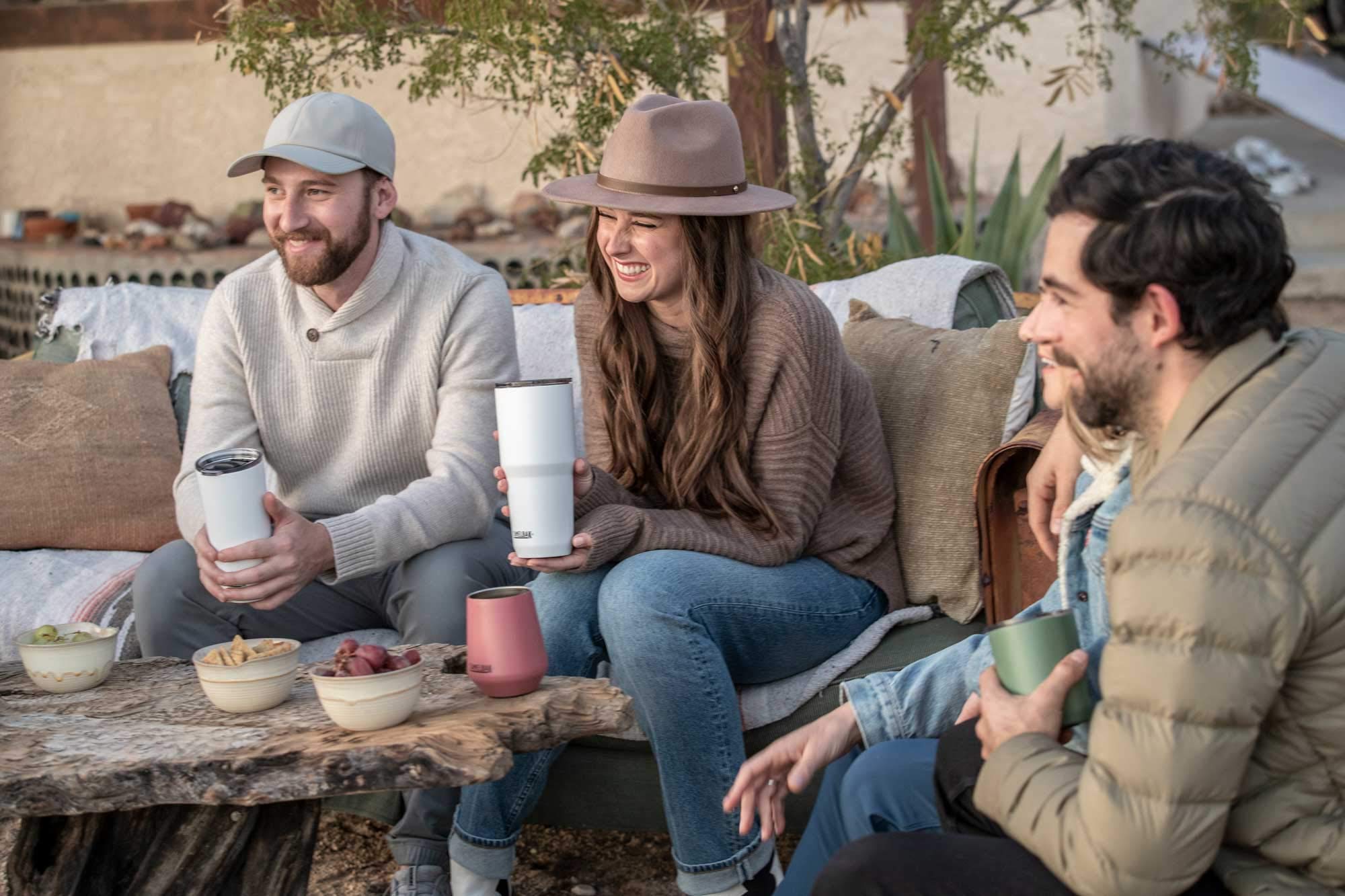 CamelBak Horizon on a camp table showing outdoor-ready durability