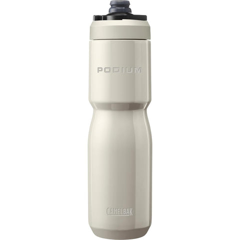 CamelBak Podium Steel front view showing stone finish and durable stainless benefit