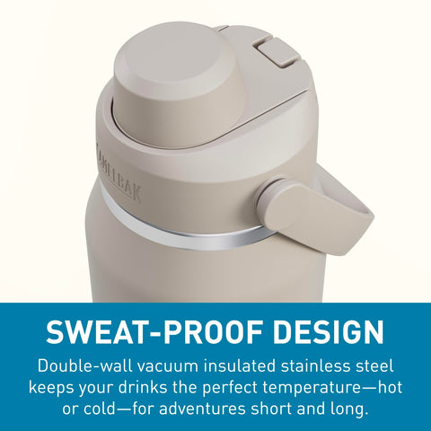CamelBak Thrive Chug in hand demonstrating 32oz scale and comfortable one-handed use
