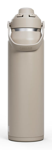 CamelBak Thrive Chug lid and handle close-up emphasizing secure carry and easy transport