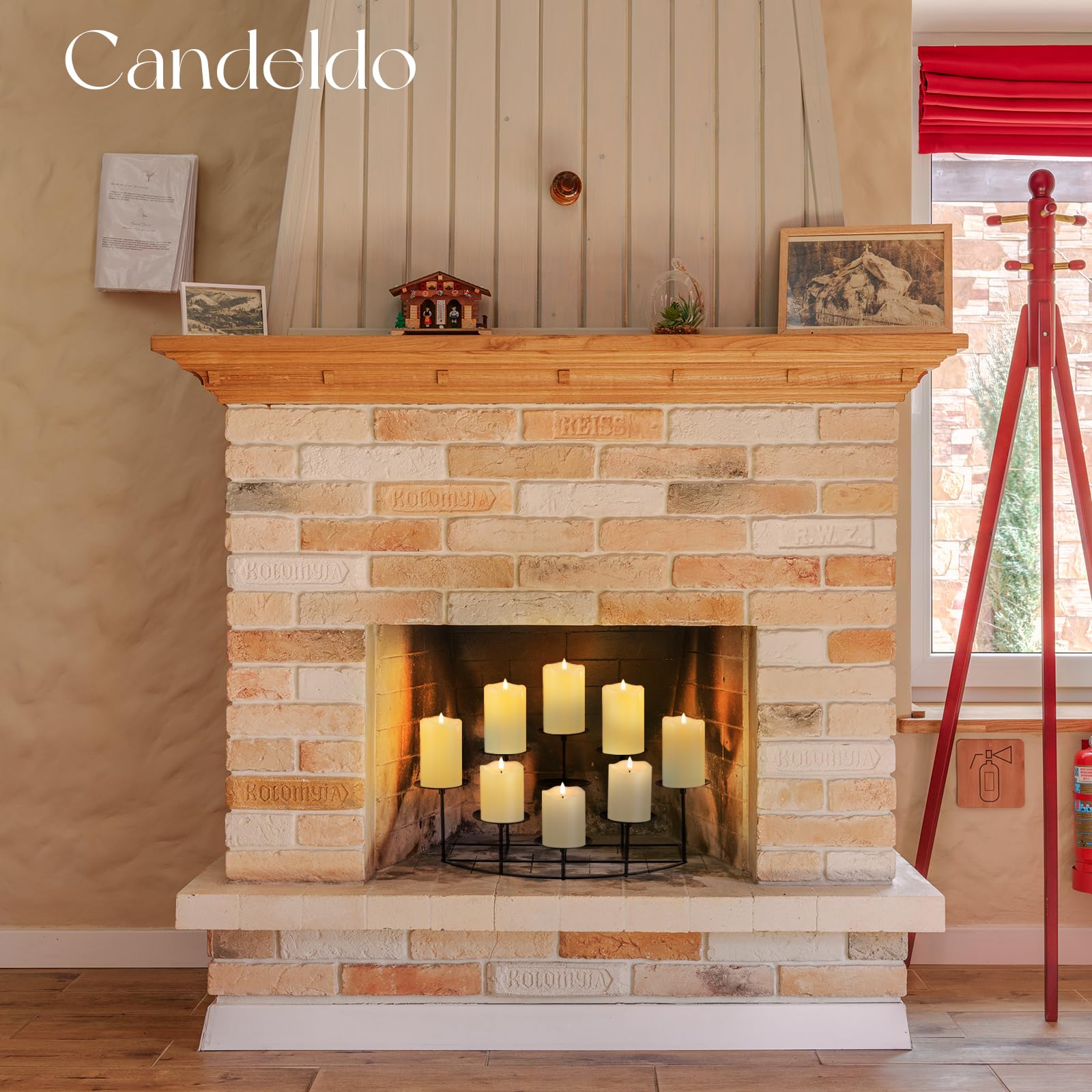 Candeldo matte finish close-up showing texture and durable painted surface benefit