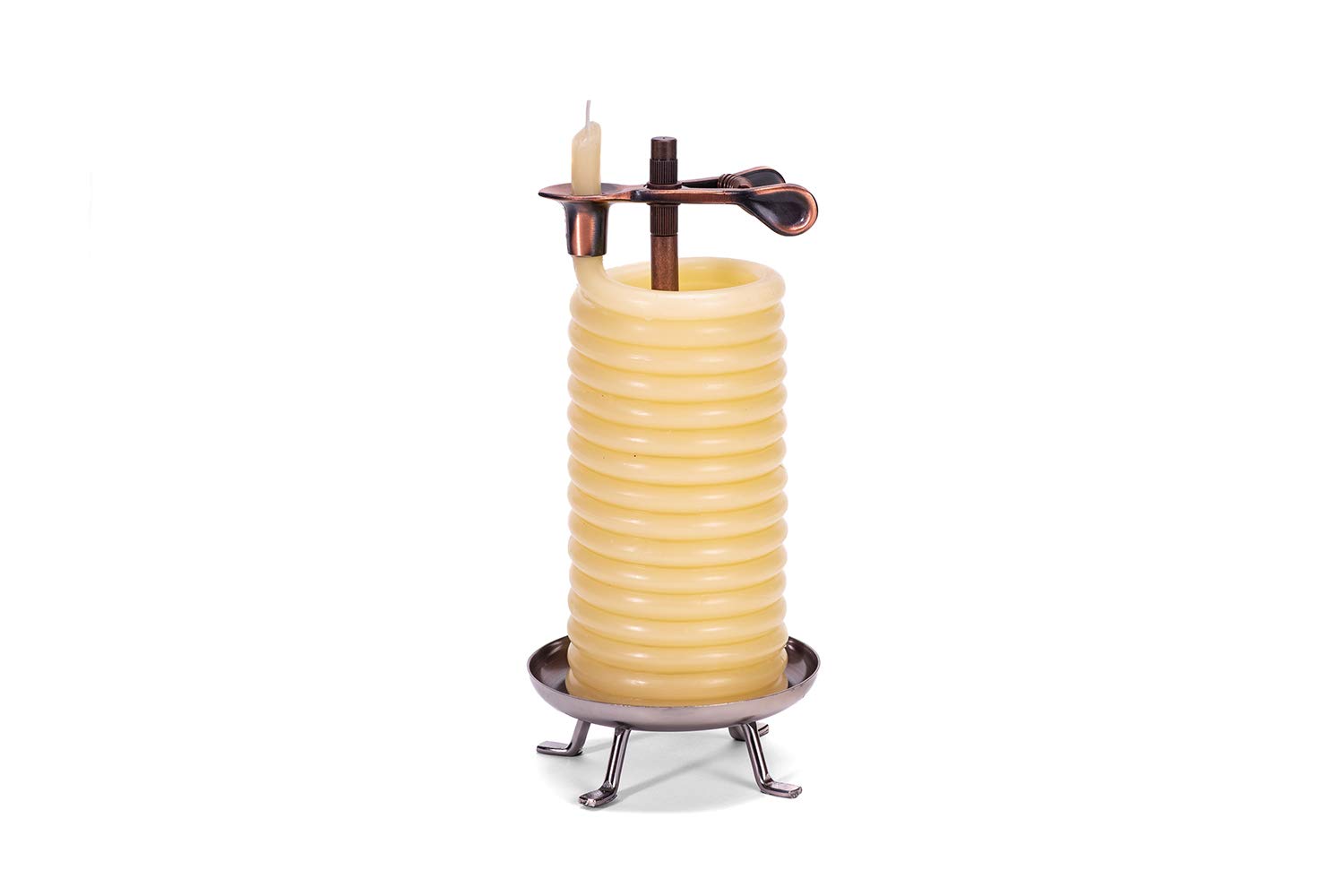 Candle by the Hour front packaging showing natural beeswax and lasting light benefits