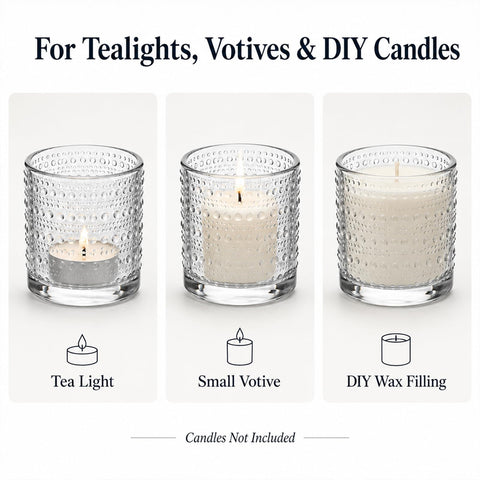 Capaniel clustered holders as table centerpiece adding sparkle